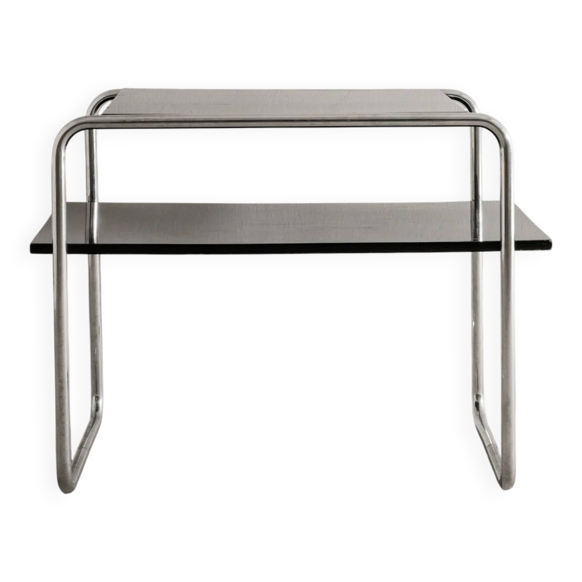 Table d'appoint vintage Bauhaus « B12 » du milieu du siècle par Marcel Breuer, années 1930