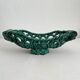Vintage woven ceramic fruit bowl