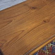 Metamorphic dining / coffee table in teak by Kai Kristiansen, Denmark 1960s