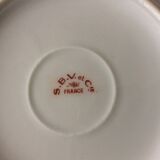 Set of 7 vintage porcelain dessert plates