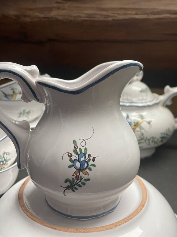 Service cafe ou the faience moustiers