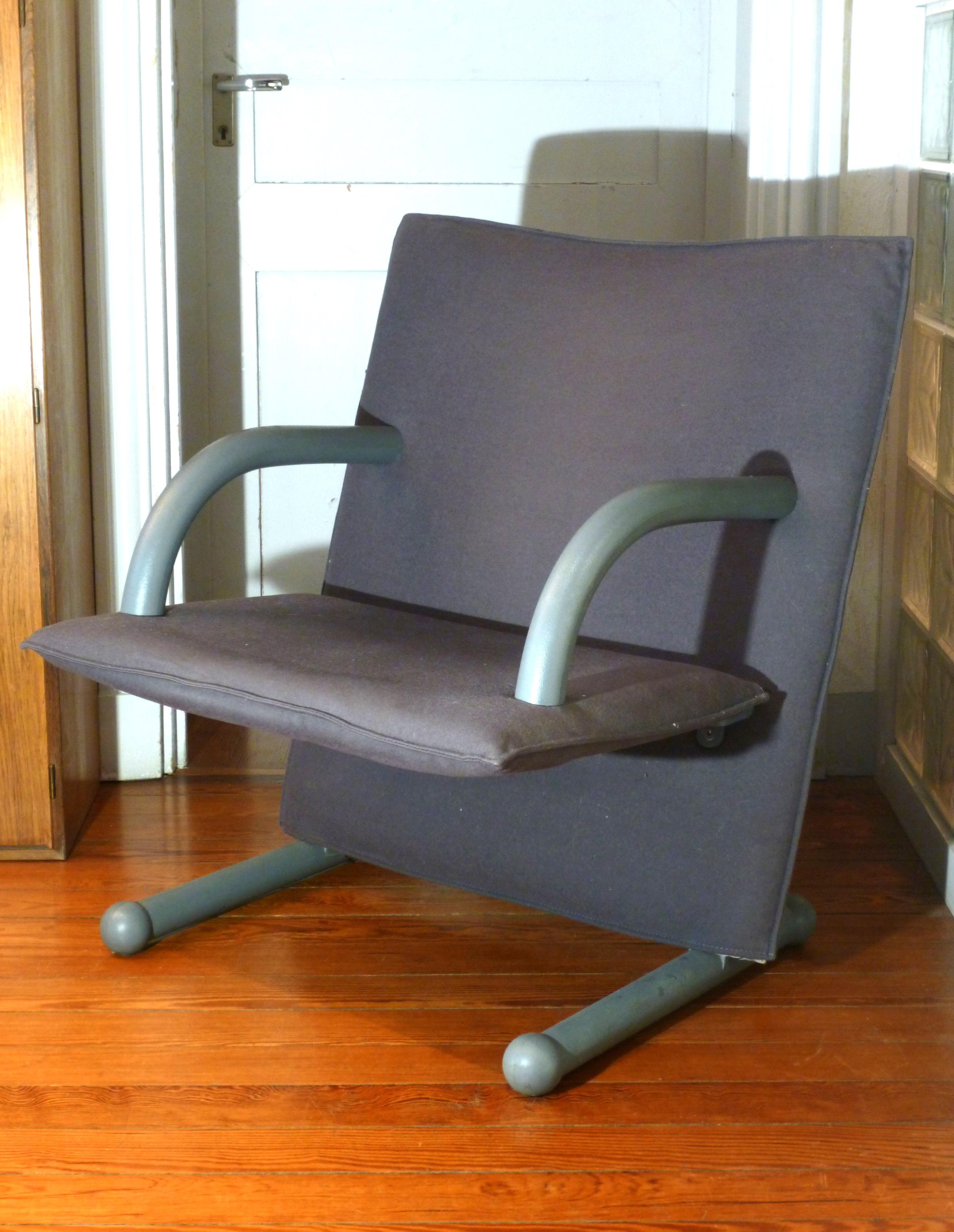 Armchair T line by Burkhard Voghterr for Arflex, 80s