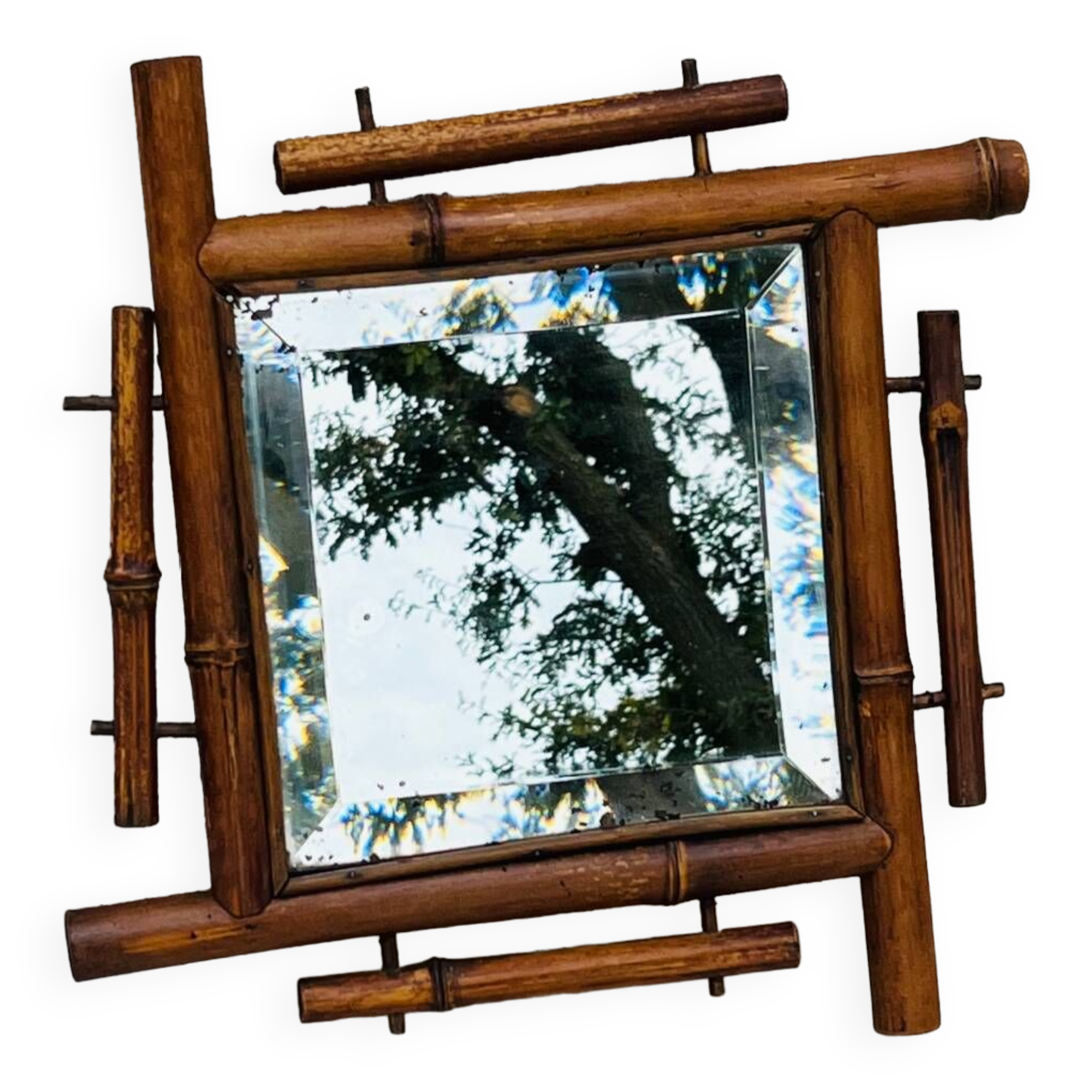 Bamboo mirror
