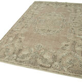 Handwoven unique anatolian beige rug 185 cm x 298 cm - 36743