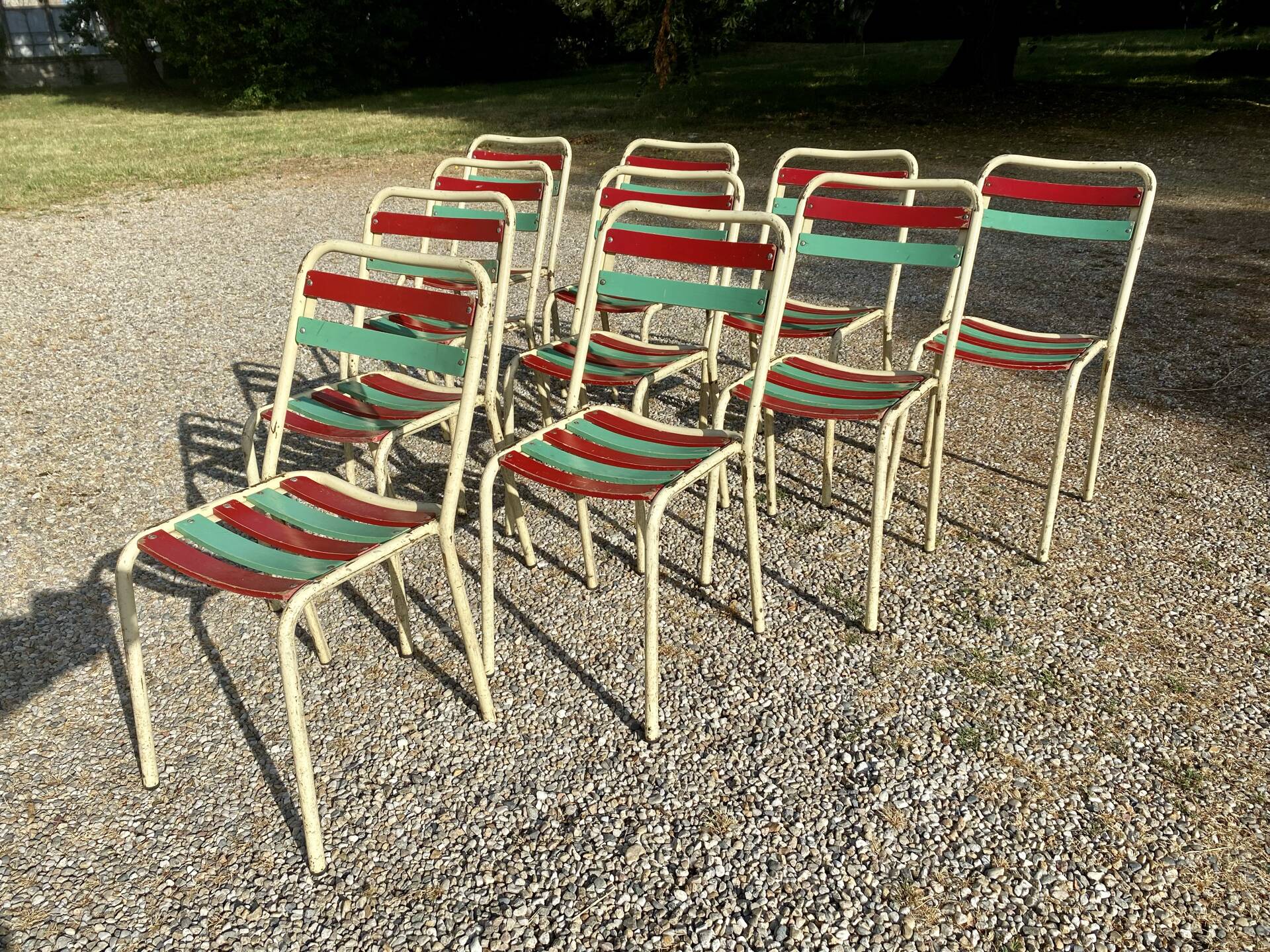 Chaises Tolix