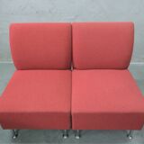 Vintage Finnish Living Room Set from Isku, 1980s, Set of 4