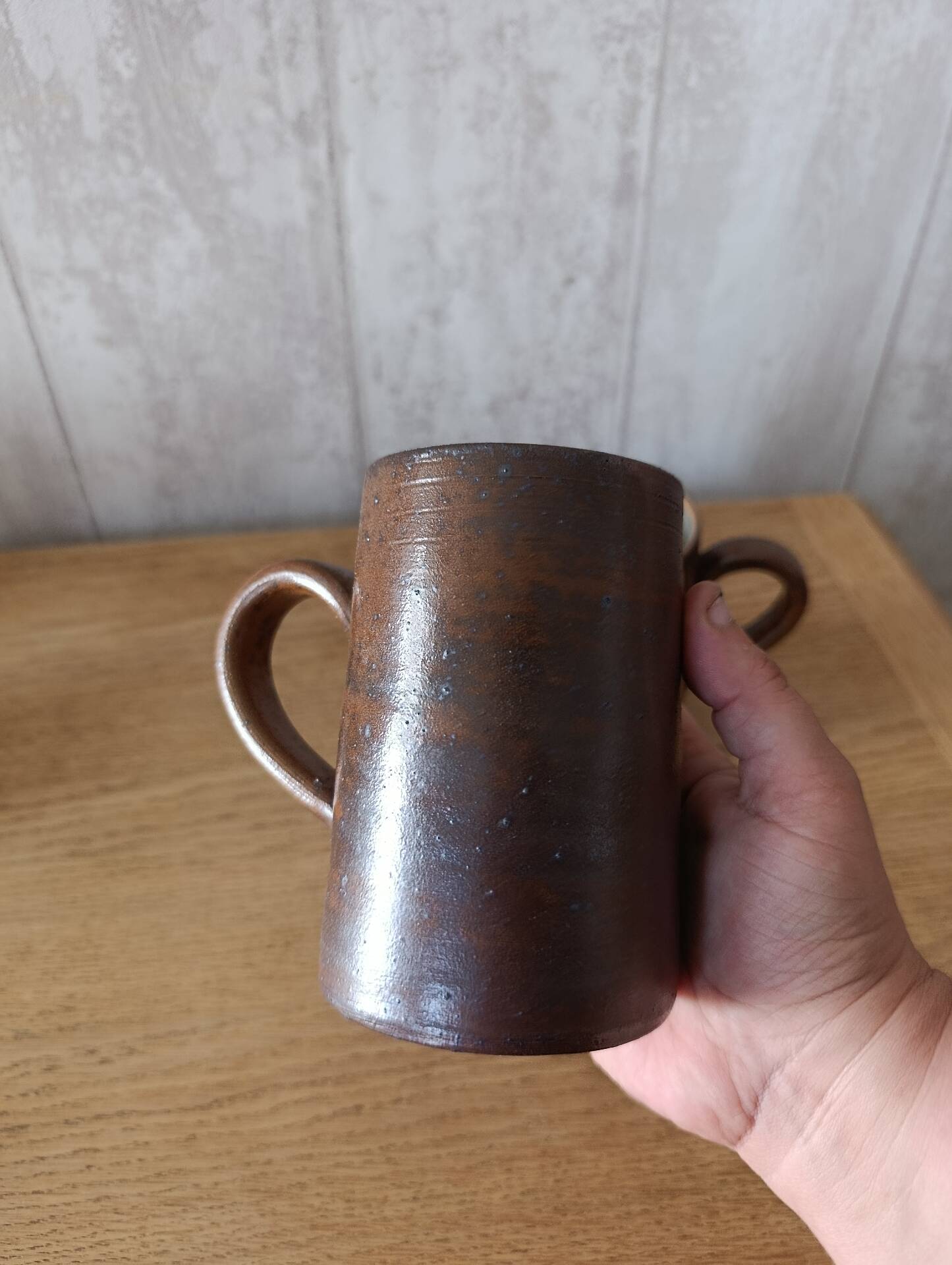 Mugs en grès de Puisaye grand format