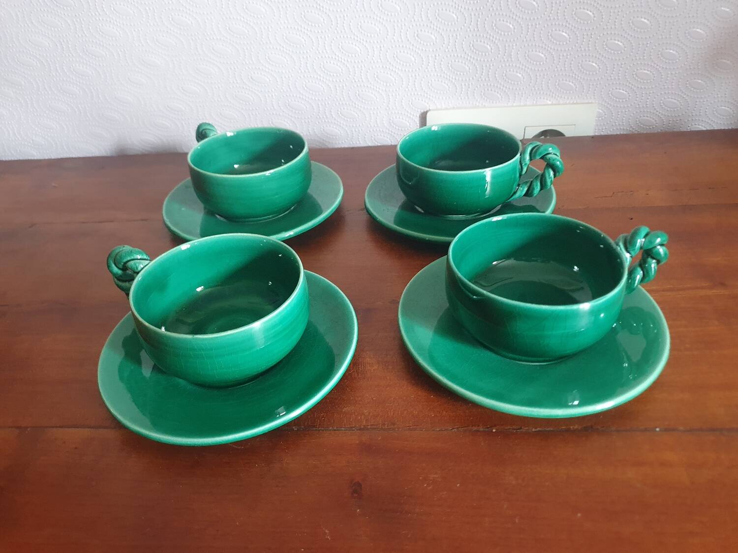 Vintage coffee service by Cerenne Vallauris
