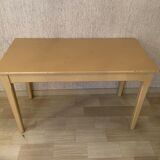 Old painted wooden table