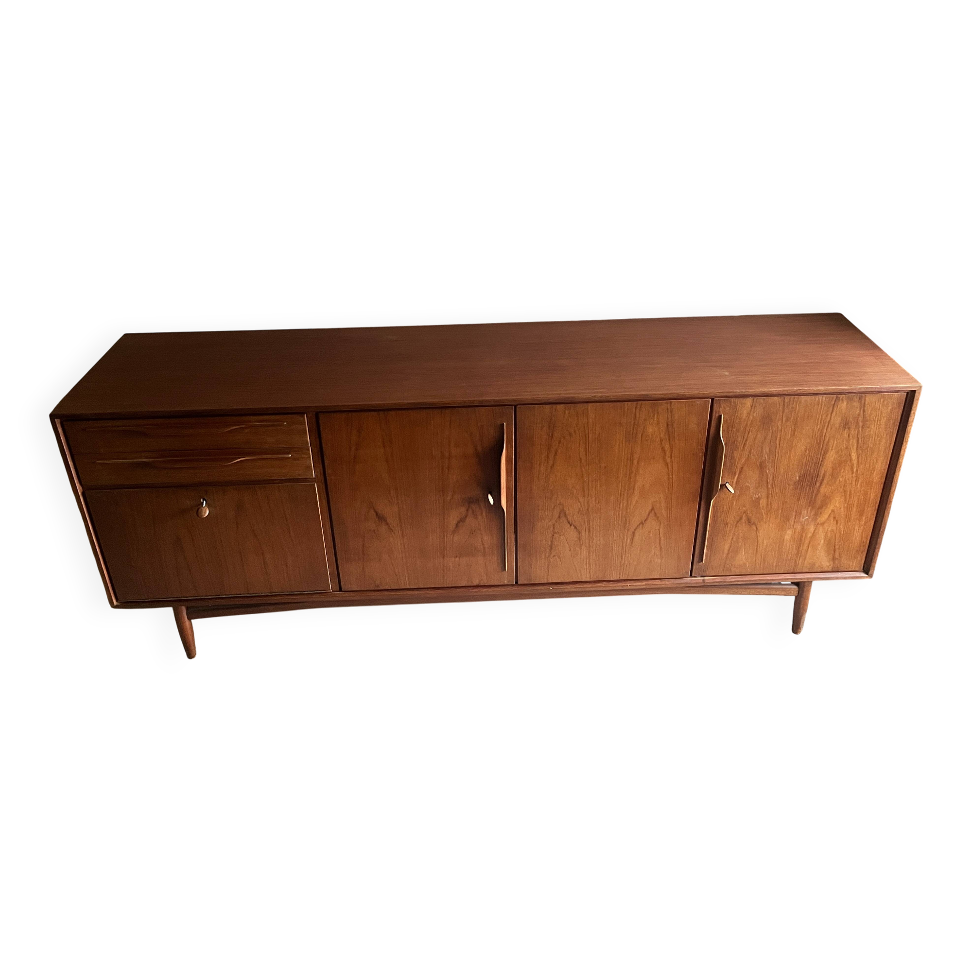 Vintage Swiss Teak Enfilade