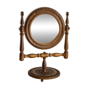 Miroir décoratif brun - 1960s