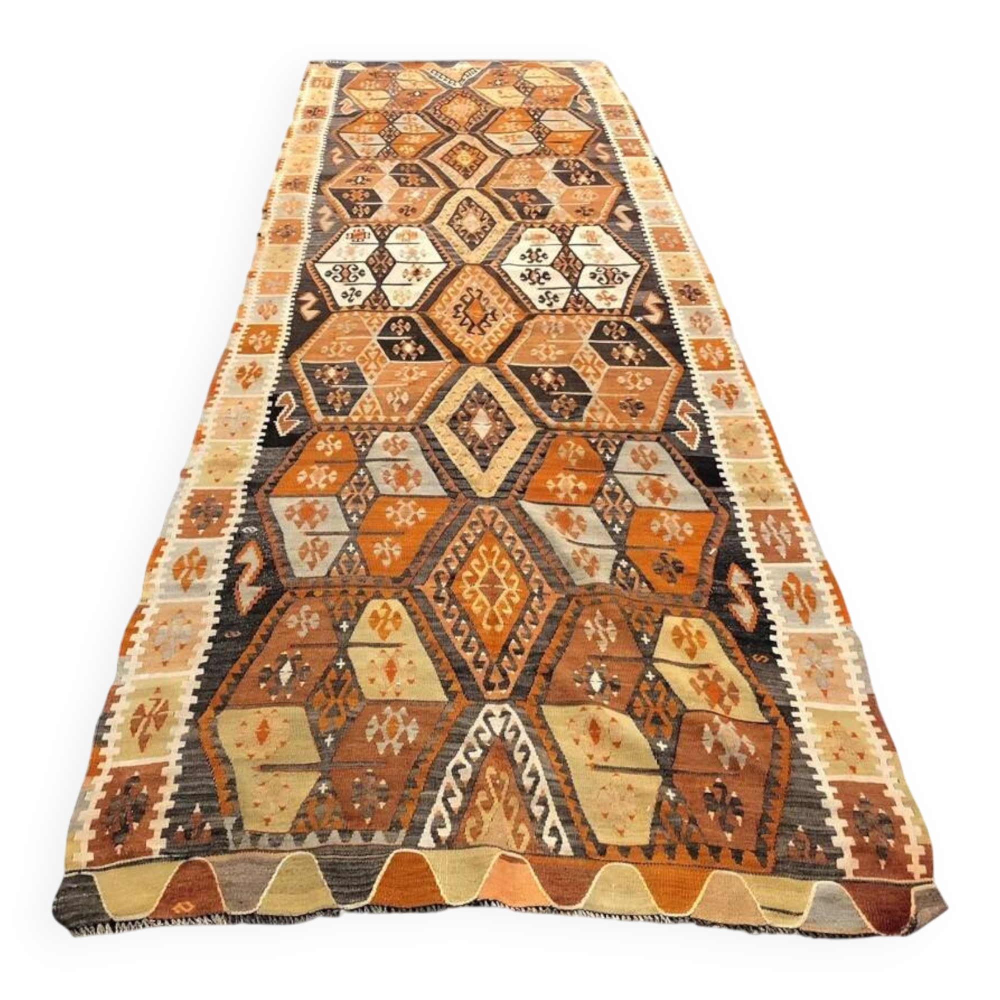 Vintage Anatolian Kilim Rug