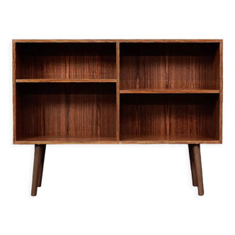 Danish modern rosewood bookcase cabinet, 1960s