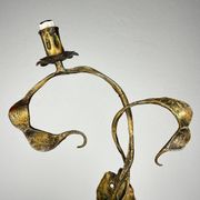 Brutalist metal wall lamp by Salvino Marsura, Italy, 1960s.