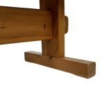 Vintage bedside table side table pinewood 70's design