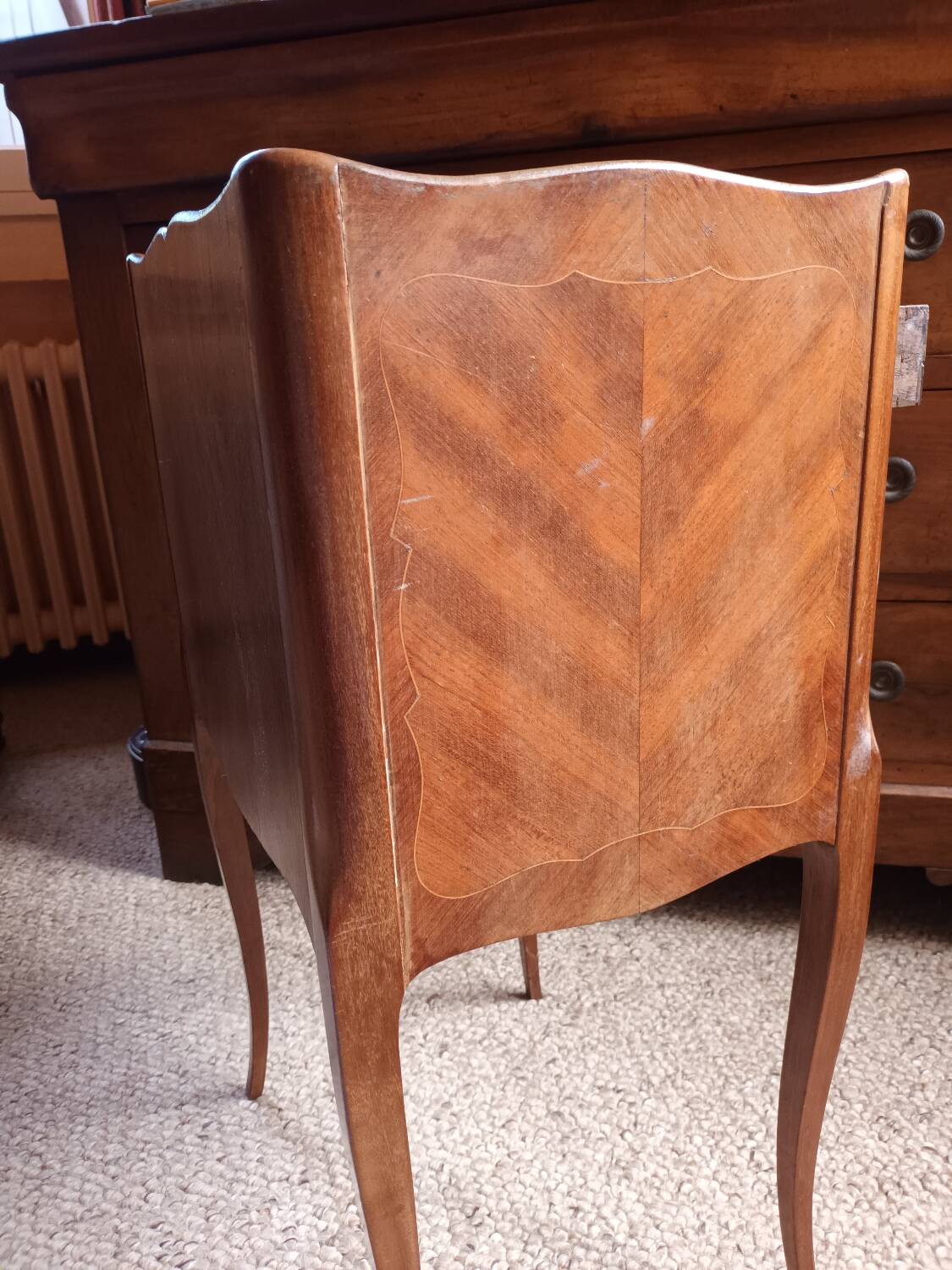 Vintage bedside table