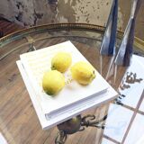 Brass coffee table by Petitot