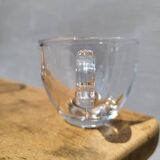 Quintet transparent glass coffee cups