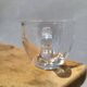 Quintet transparent glass coffee cups