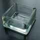 Vintage glass paved ashtray