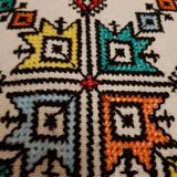 Moroccan embroidered cushion