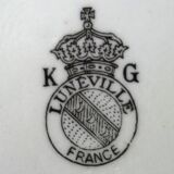 Vintage Luneville KG dessert service