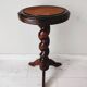 Antique turned leg side table