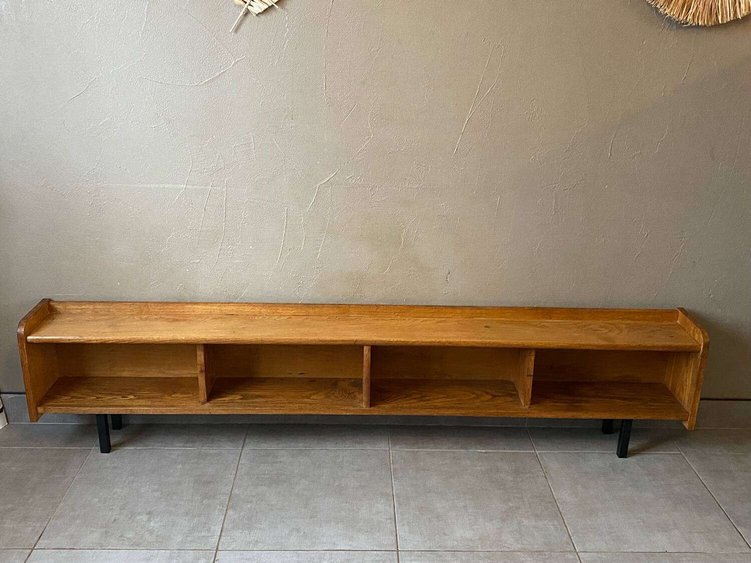 Vintage wooden sideboard (shallow)