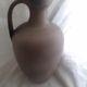 Vallauris Mabyjo's Mussapa decor fleural emailler vase