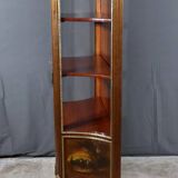Mahogany Showcase, Transition Louis XV Louis XVI style – 1900