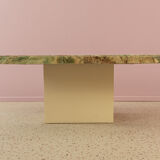 1960s onyx coffee table