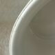 Cache pot en faience decor fleurs de noel poinsettia