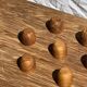 Mini cup, saucer or egg cup in teak H5 D5