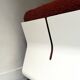 Chauffeuse amanta Bellini en bouclette brique, C&B italia design 1970
