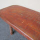 Old solid wooden bench