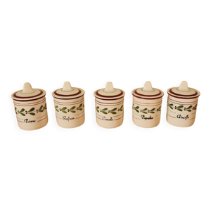 pots a épices  Faïencerie