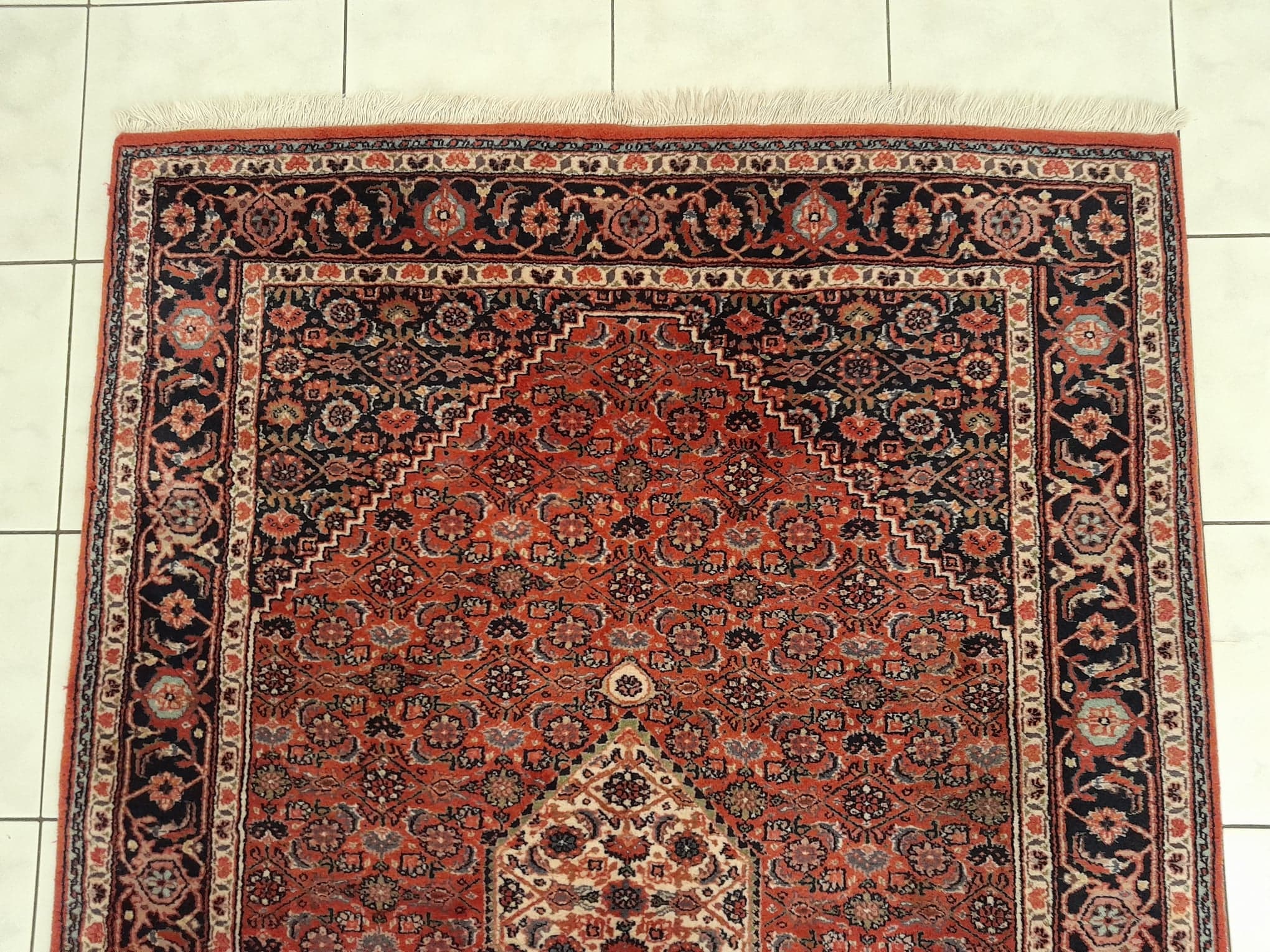 Handmade indo-bidjar rug 183x131cm
