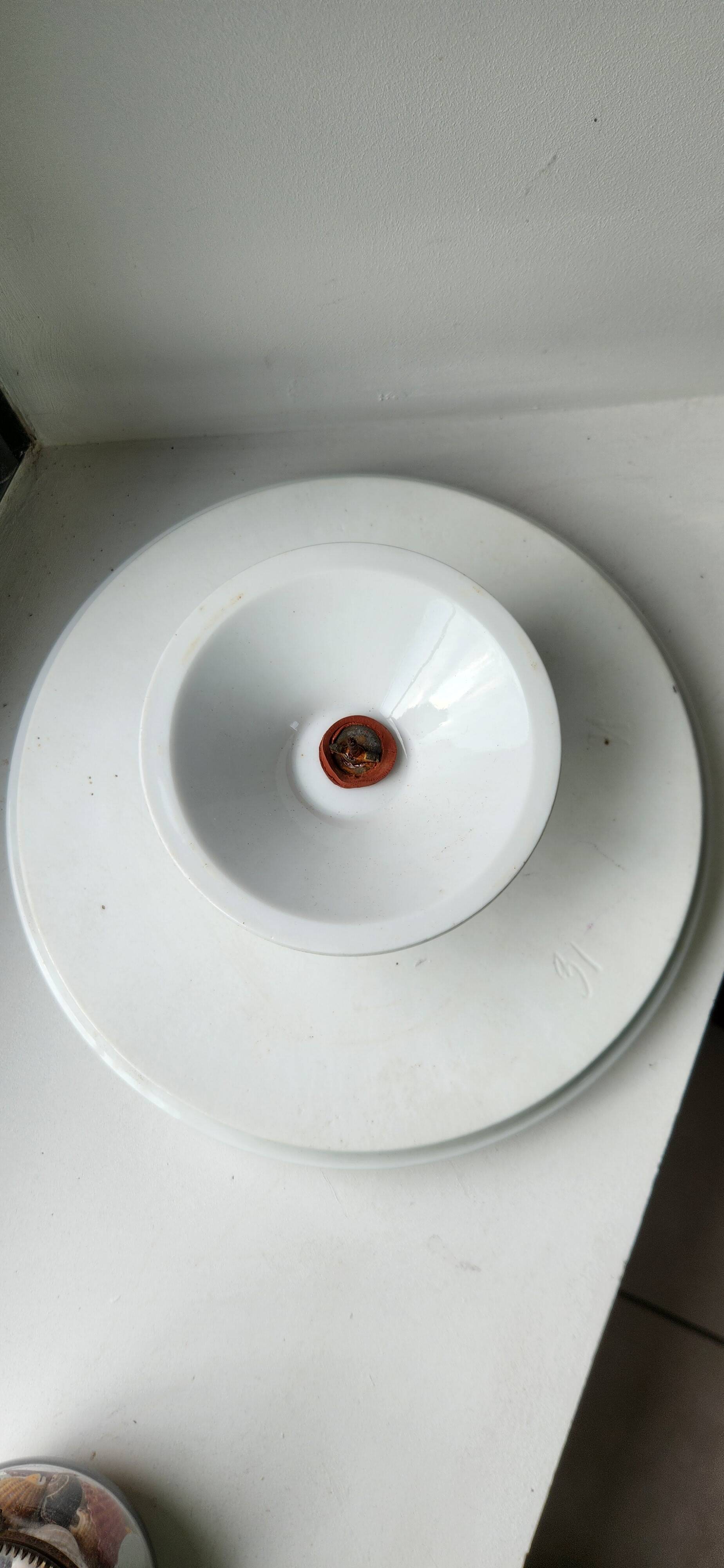 Présentoir pots a creme ancien