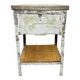 Commode en fer industriel gris, années 1950