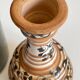 Duo VASES Ceramic sandstone Vintage craft