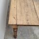 Table de ferme rustique en chêne massif style Louis Philippe -1m84