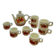 Service à thé en porcelaine