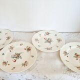 4 coupelles ou assiettes à pain  en faïence , Villeroy et Boch