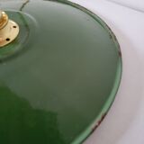 Enamelled sheet metal suspension