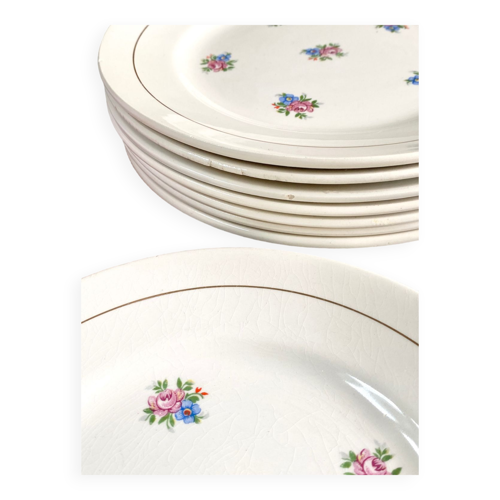 Dessert plates