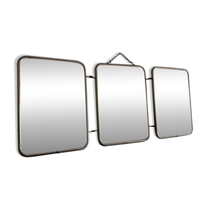 miroir vintage 1960 triptyque