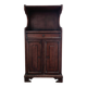 Small antique accent table made of solid wood.