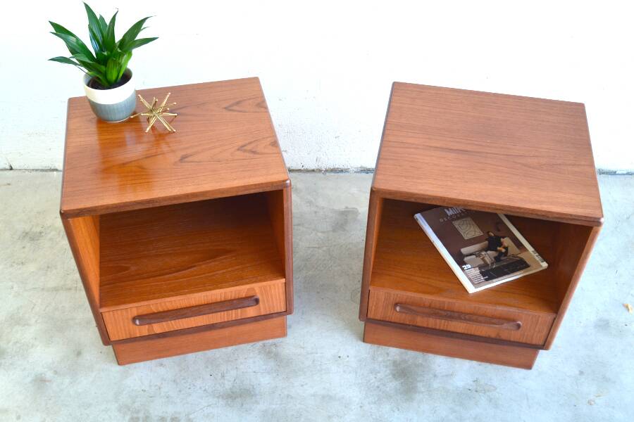 Pair of bedside tables by G-Plan