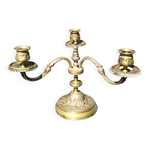 Chandelier 3 branches style Rocaille/Baroque