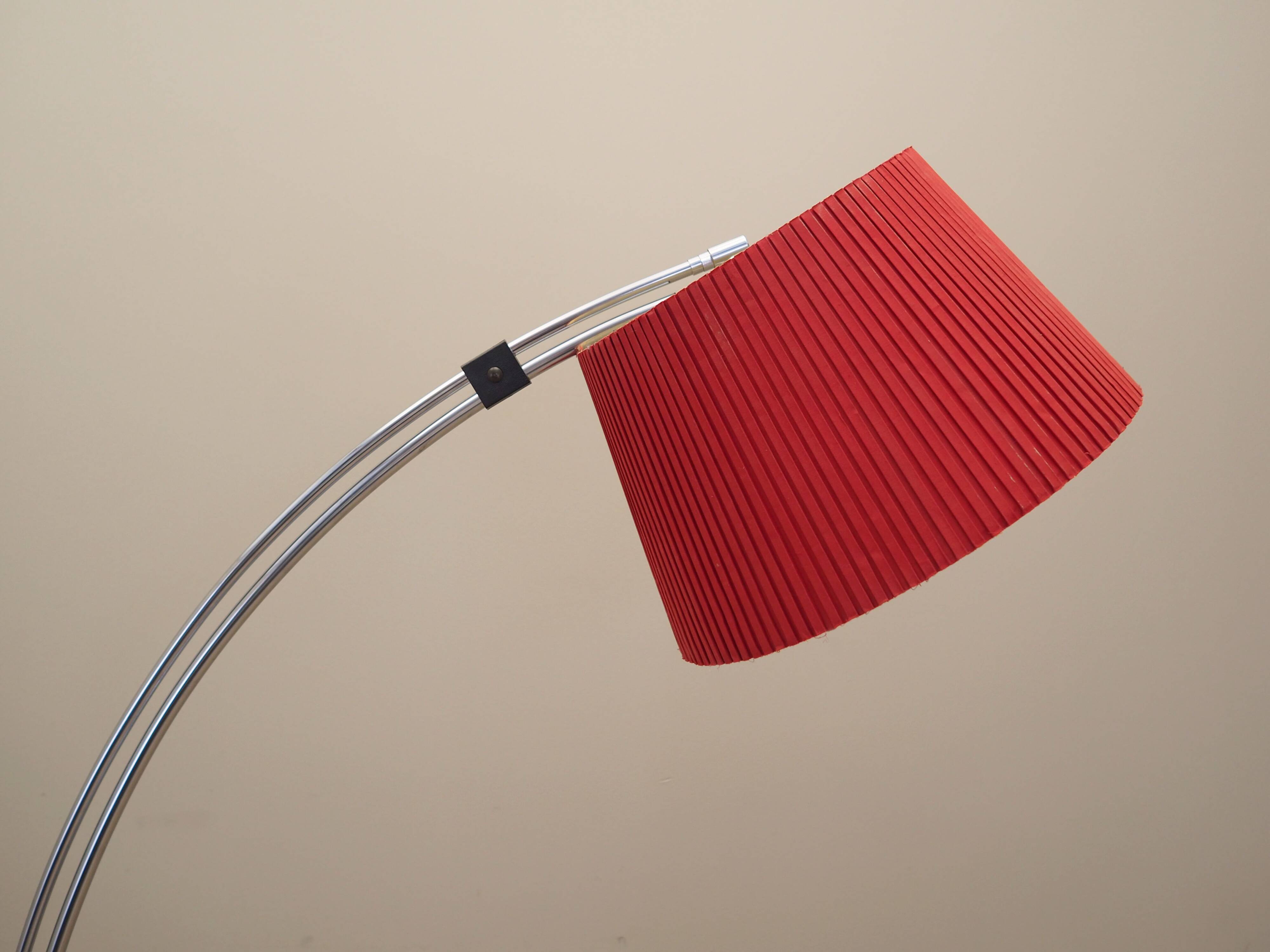 Lampadaire, design danois, années 1980, production : Danemark